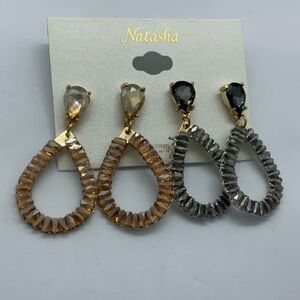 2- Natasha Drops Earrings